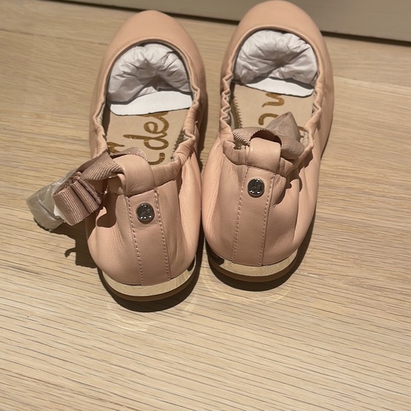 Sam Edelman “Fallon” *Brand new* ribbon wrap pink leather ballet flats - Picture 4 of 4
